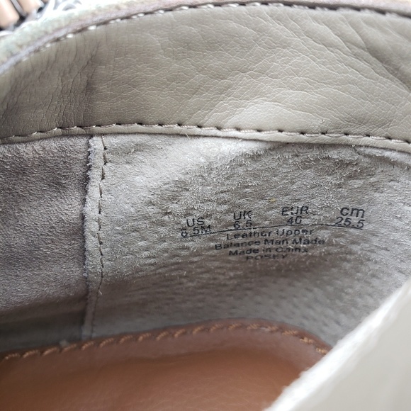 Sam Edelman Taupe Leather Ankle Boots Size 8.5 M - Picture 7 of 8